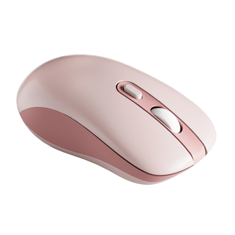 Wireless Mouse, Dual Mode Computer Mouse, 2.4G Optical Mouse With Usb Receiver, Rechargeable 820064739063