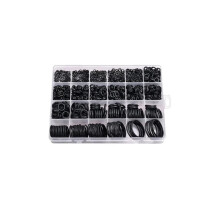 Rubber O Ring Sealing Washer Plumbing Gasket Oil Resistant Oring Automobile Plumbing Faucet Water Repair Black Seal O-Ring(200PCS)