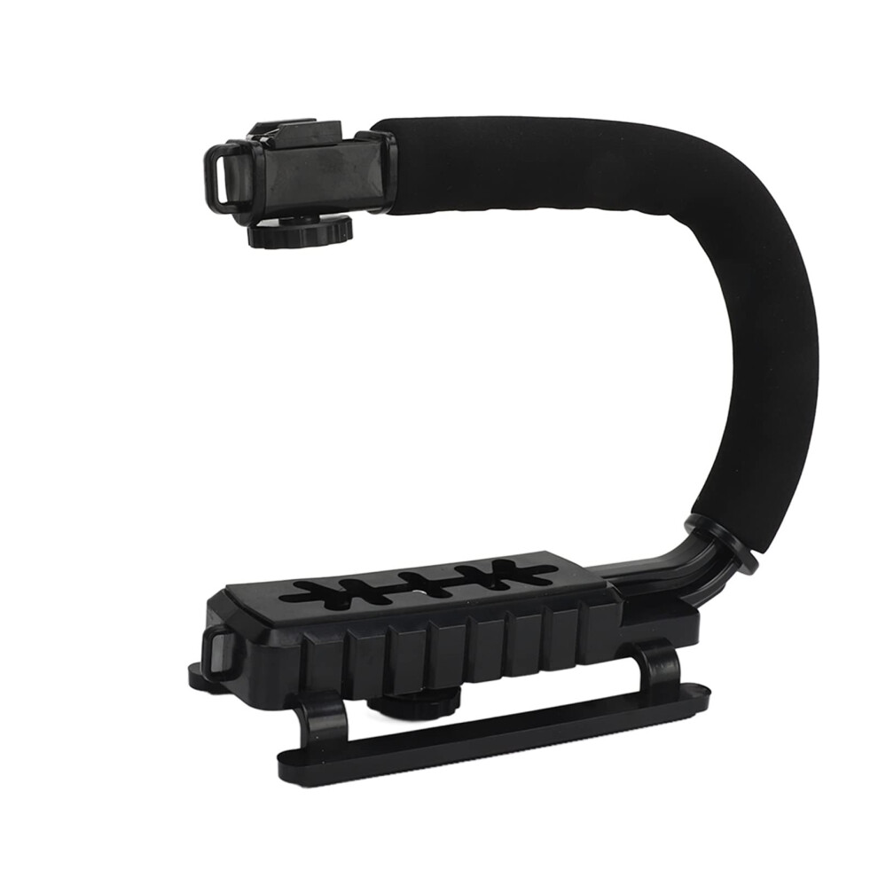 Video Action Stabilizing Handle Grip Handheld Stabilizer, Aluminum Alloy And Abs U Type Camcorder Handheld Stabilizer For Camera Camcorder 940534639355