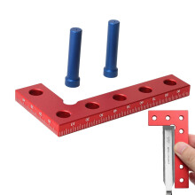 Square Center Finder Tool, Colorfast Marking Center Finder, Precision Carpentry Squares, Woodworking Pocket Marking Square Gauge
