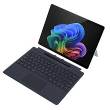 (Black) Bluetooth Keyboard for Microsoft Surface Pro 12inch/ 11/ 10/ 9/ 8/ X Touchpad Backlit Tablet Keyboard