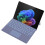 (Blue) Bluetooth Keyboard for Microsoft Surface Pro 12inch/ 11/ 10/ 9/ 8/ X Touchpad Backlit Tablet Keyboard 3