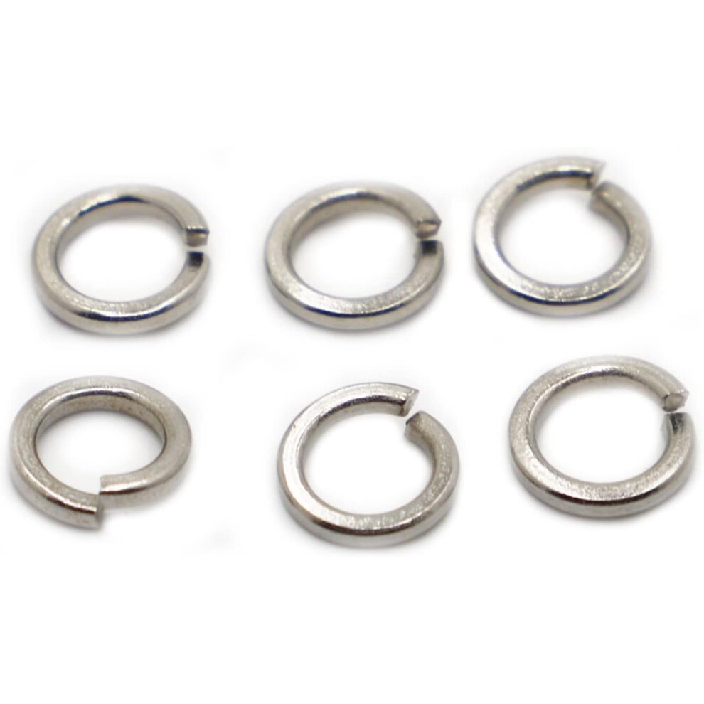 Split Lock Washer,Spring Lock Washers,Plated Carbon Steel Spring Split Lock Washer M2 M2.5 M3 M4 M5 M6 M8 M10 M12 M16 Elastic Gaskets Gb93(10Pcs M12) 940534639768