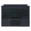 (Black) Bluetooth Keyboard for Microsoft Surface Pro 12inch/ 11/ 10/ 9/ 8/ X Touchpad Backlit Tablet Keyboard 5