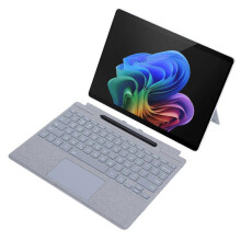 (Light Grey) Bluetooth Keyboard for Microsoft Surface Pro 12inch/ 11/ 10/ 9/ 8/ X Touchpad Backlit Tablet Keyboard