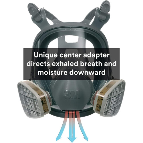 6800 Reusable Respirator, Full Facepiece, Medium, 1 Each 2