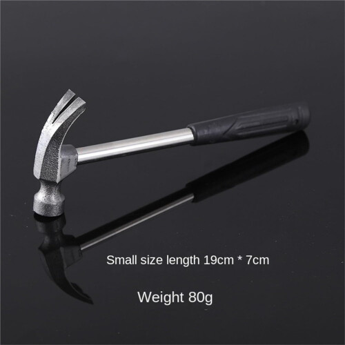 Claw Hammer Claw Hammer Steel Handle Hammer MultiFunction Pulling Nails Tools Household Woodworking Hardware 1