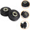 2Pcs Sliding Gate Roller with Steel and Nylon Wheels Smooth Operation 4