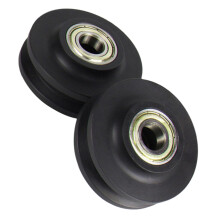 2Pcs Sliding Gate Roller with Steel and Nylon Wheels Smooth Operation