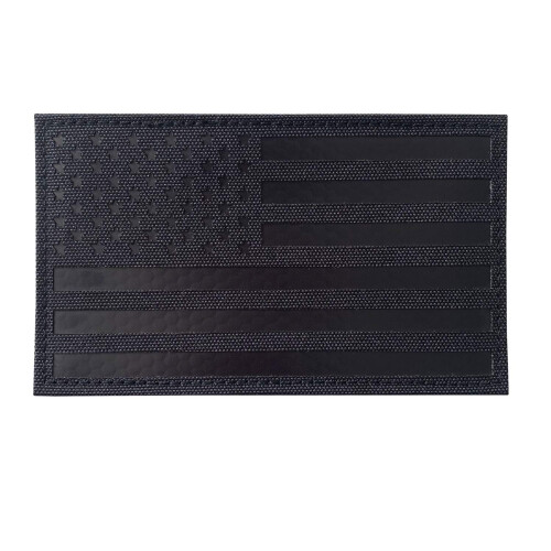 3x5 inch Large Infrared IR US  American Flag Patch Tactical Vest Patch HookFastener Backing