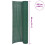vidaXL Gartenzaun Doppelseitig PVC 90500 cm Grün 7