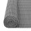VidaXL vidaXL Gartenzaun Doppelseitig PVC 150 x 500 cm Grau 8
