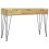 VidaXL vidaXL Solid Teak Console Table 120x35x76cm with 3 Drawers Sideboard Desk 15