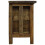 VidaXL vidaXL Nightstand Bedside Cabinet Side Table Bed Table Solid Mahogany Wood 12