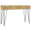 VidaXL vidaXL Solid Teak Console Table 120x35x76cm with 3 Drawers Sideboard Desk 14