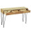 VidaXL vidaXL Solid Teak Console Table 120x35x76cm with 3 Drawers Sideboard Desk 11