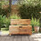 VidaXL vidaXL Bench Entryway Dining Bench Hallway Bench Seat Solid Mahogany Wood 13