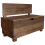 VidaXL vidaXL Bench Entryway Dining Bench Hallway Bench Seat Solid Mahogany Wood 15