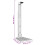 VidaXL vidaXL Solid Teak Garden Shower 70x75x204cm Freestanding Poolside Tower Stall 9