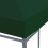 vidaXL Pavillondach 310 g/m² 3x3 m Grün 6