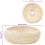 VidaXL vidaXL Waschbecken 40x12 cm Marmor Creme 9
