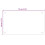 vidaXL Kitchen Backsplash Kitchen Wall Panel White 70 x 40 cm Tempered Glass 20