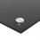 VidaXL vidaXL Kitchen Backsplash Kitchen Wall Panel Black 90 x 40 cm Tempered Glass 15