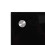 VidaXL vidaXL Kitchen Backsplash Kitchen Wall Panel Black 90 x 40 cm Tempered Glass 14