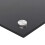 VidaXL vidaXL Kitchen Backsplash Kitchen Wall Panel Black 90 x 50 cm Tempered Glass 15