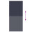 VidaXL vidaXL Roller Blind Blackout 100x230cm Marine Window Curtain Shade Sunscreen 12