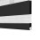 VidaXL vidaXL Zebra Blind 40x100cm Black Home Office Window Roller Shade Sunscreen 15