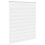 VidaXL (white, 140 x 175 cm) vidaXL Zebra Blinds Alternative Parallel Roller Blind Window Privacy Screen 8