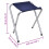 VidaXL vidaXL Foldable Camping Table Set with 4 Stools Height Adjustable Picnic Table 16