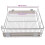 VidaXL 2 pcs Pull-Out Wire Baskets Kitchen Base Larder Units Storage Organiser 800 mm 16