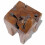 VidaXL vidaXL Stool Seat/Footrest/Side Table Furniture Home Solid Teak 30x30x40 cm 8
