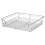 VidaXL vidaXL 2x Pull-Out Wire Baskets Silver 600mm Kitchen Utensil Holder Rack Unit 10