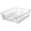 VidaXL 2 pcs Pull-Out Wire Baskets Kitchen Base Larder Units Storage Organiser 500 mm 10