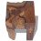 VidaXL vidaXL Stool Seat/Footrest/Side Table Furniture Home Solid Teak 30x30x40 cm 7