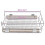 VidaXL 2 pcs Pull-Out Wire Baskets Kitchen Base Larder Units Storage Organiser 500 mm 16