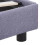 VidaXL vidaXL Bed Frame without Mattress Bed Base Light Grey Fabric 135x190 cm Double 13