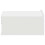 VidaXL vidaXL Floating Nightstand White Engineered Wood Bedside Table Cabinet Shelf 14