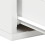 VidaXL vidaXL Floating Nightstand White Engineered Wood Bedside Table Cabinet Shelf 17