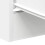 VidaXL vidaXL Bedside Cabinet White Engineered Wood Bedroom Nightstand Couch Table 15