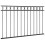 VidaXL vidaXL Zaunelement ASSEN Stahl 163x80 cm Schwarz 5