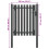 VidaXL vidaXL Gartentor aus Stahl 100 x 125 cm Anthrazit 7
