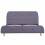 VidaXL vidaXL Bed Frame without Mattress Bed Base Light Grey Fabric 135x190 cm Double 9