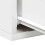 VidaXL vidaXL 2x Floating Nightstand White Engineered Wood Bedside Cabinet Shelf 17