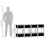 VidaXL vidaXL Hochbeet 160x40x71 cm Polypropylen 14