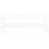 VidaXL vidaXL Pull-out Sofa Bed Frame White Metal Sleepover Occasional Guest Resting 17