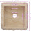 VidaXL vidaXL Waschbecken Creme 30x30x13 cm Marmor 17
